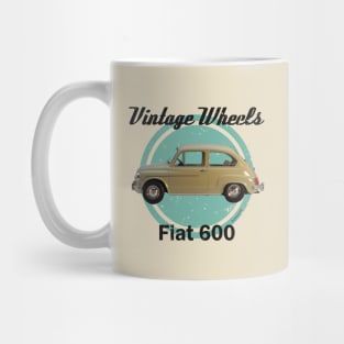 Vintage Wheels - Fiat 600 Mug